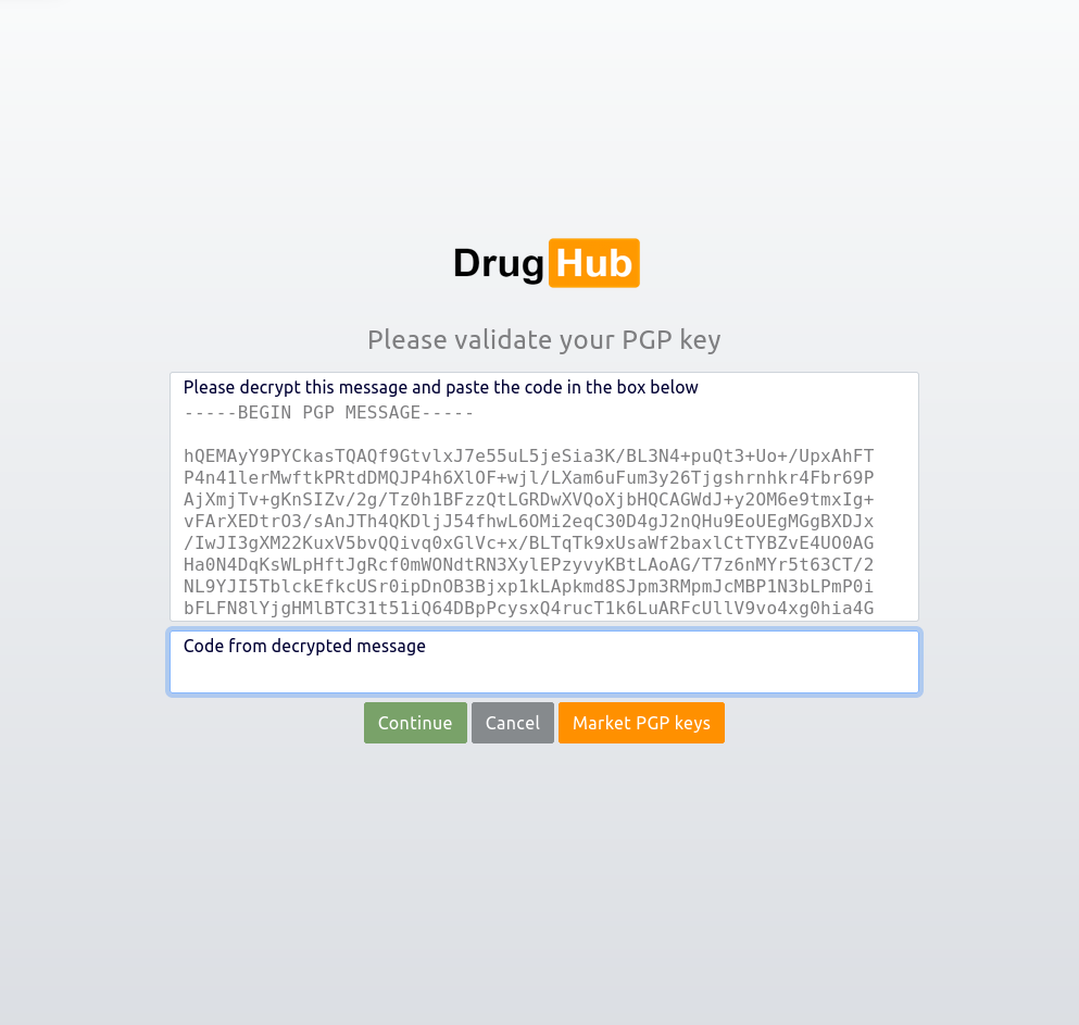 Encrypted PGP Message